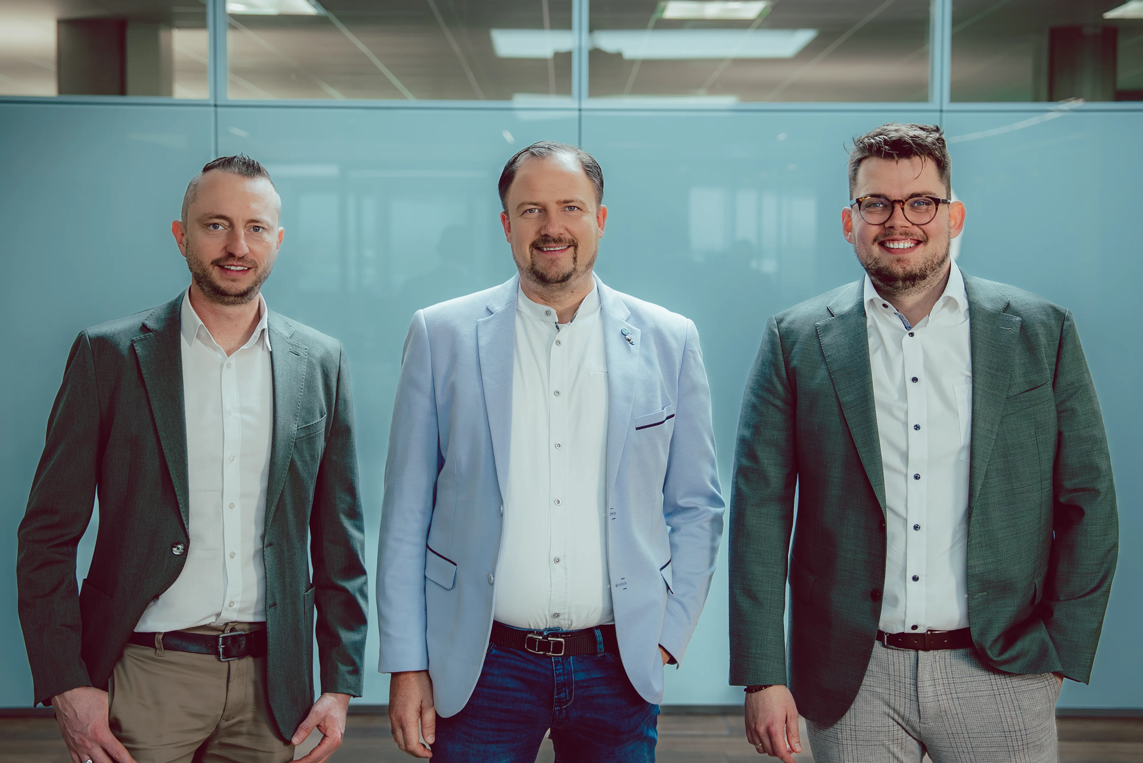 v.l.n.r. Benjamin Schmelzle, Sascha Rauter, Jonas Weinmann